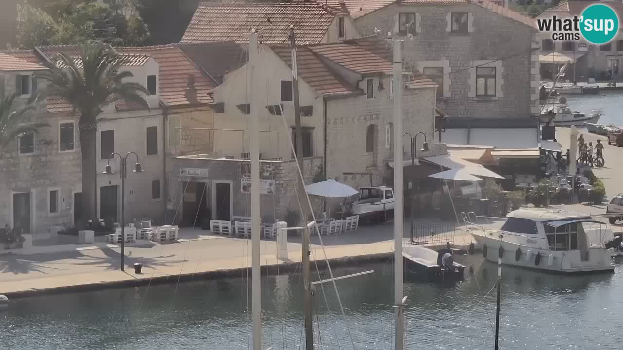 Webcam Hvar Vrboska marina | Dalmazia