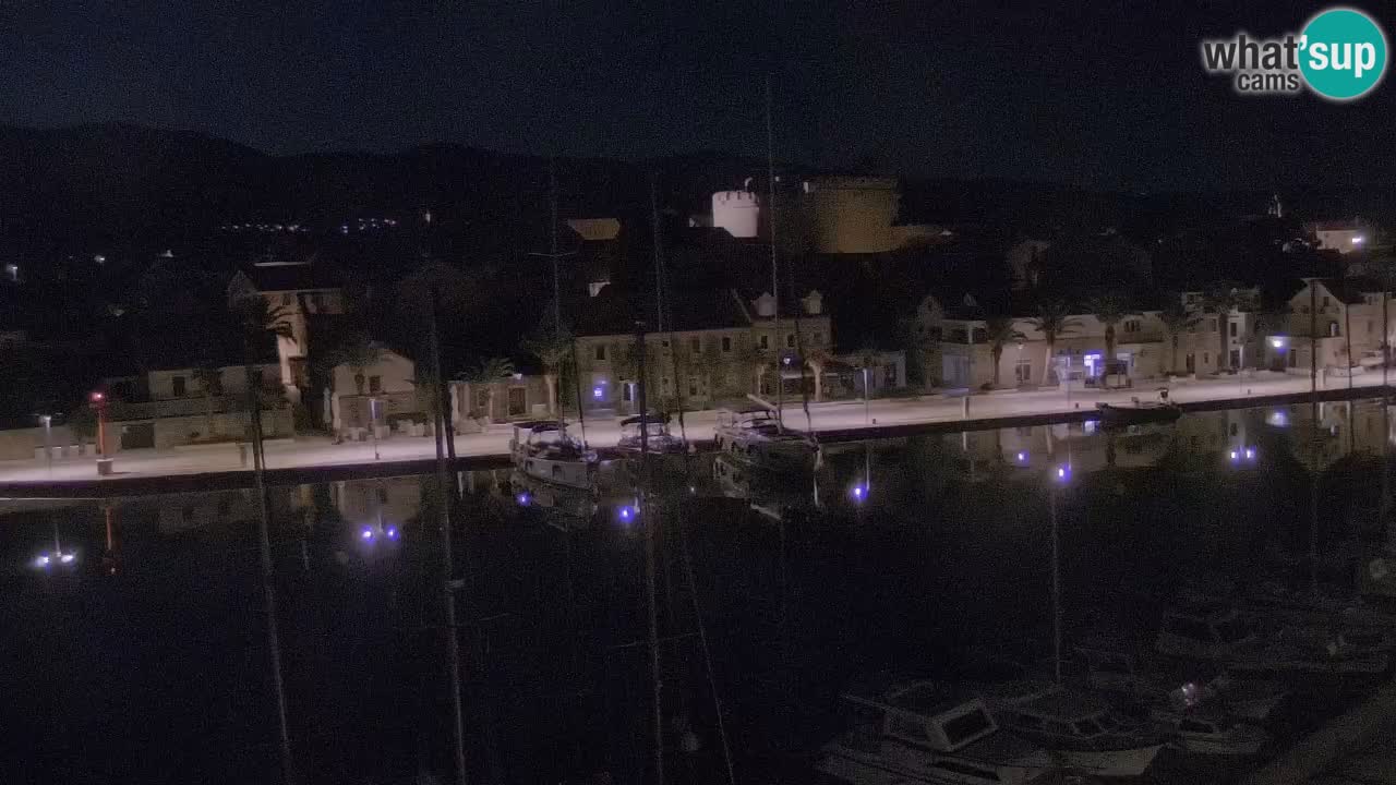 Webcam Vrboska marina | Hvar Insel | Dalmatien