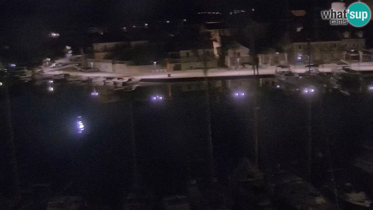 Webcam Vrboska marina | Hvar Insel | Dalmatien