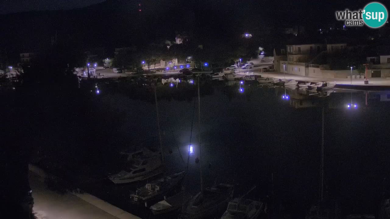 Webcam Hvar Vrboska marina | Dalmazia