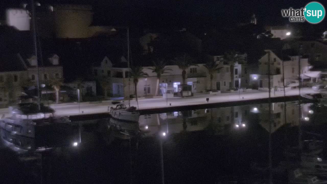 Webcam Hvar Vrboska marina | Dalmazia