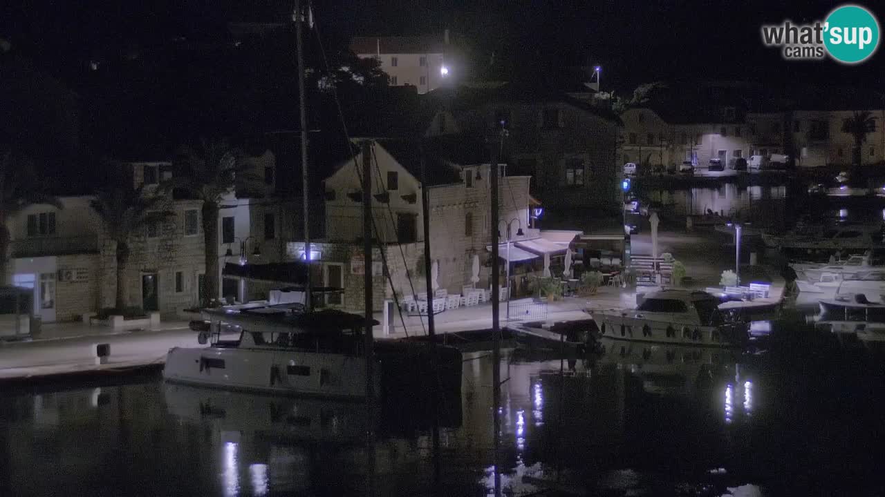 Livecam Hvar Vrboska marina | Île de Hvar | Dalmatia