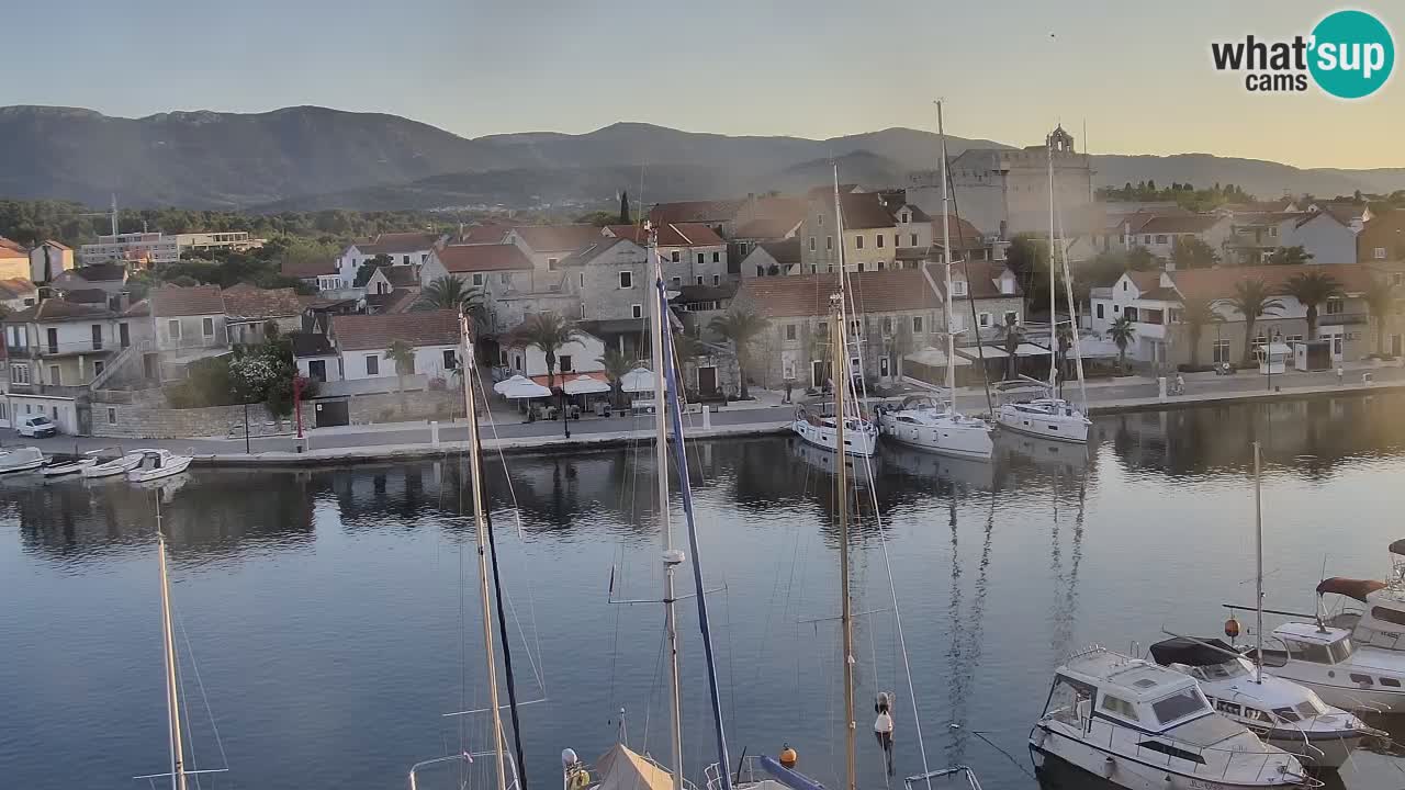 Webcam Vrboska marina | Hvar Insel | Dalmatien