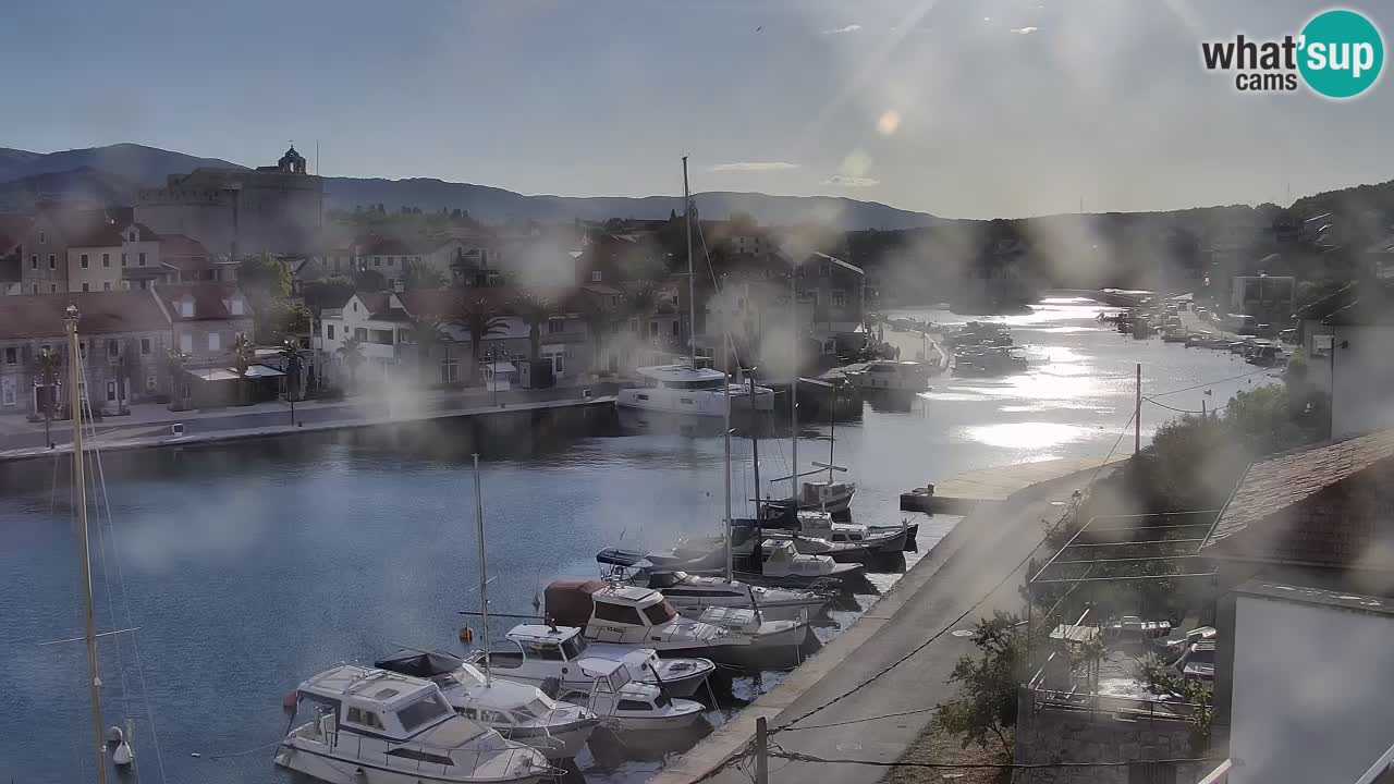 Webcam Hvar Vrboska marina | Dalmazia