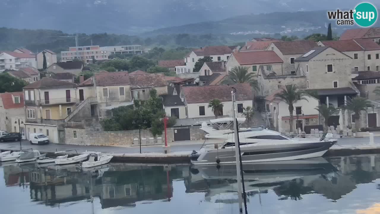 Livecam Vrboska marina | Hvar island | Dalmatia