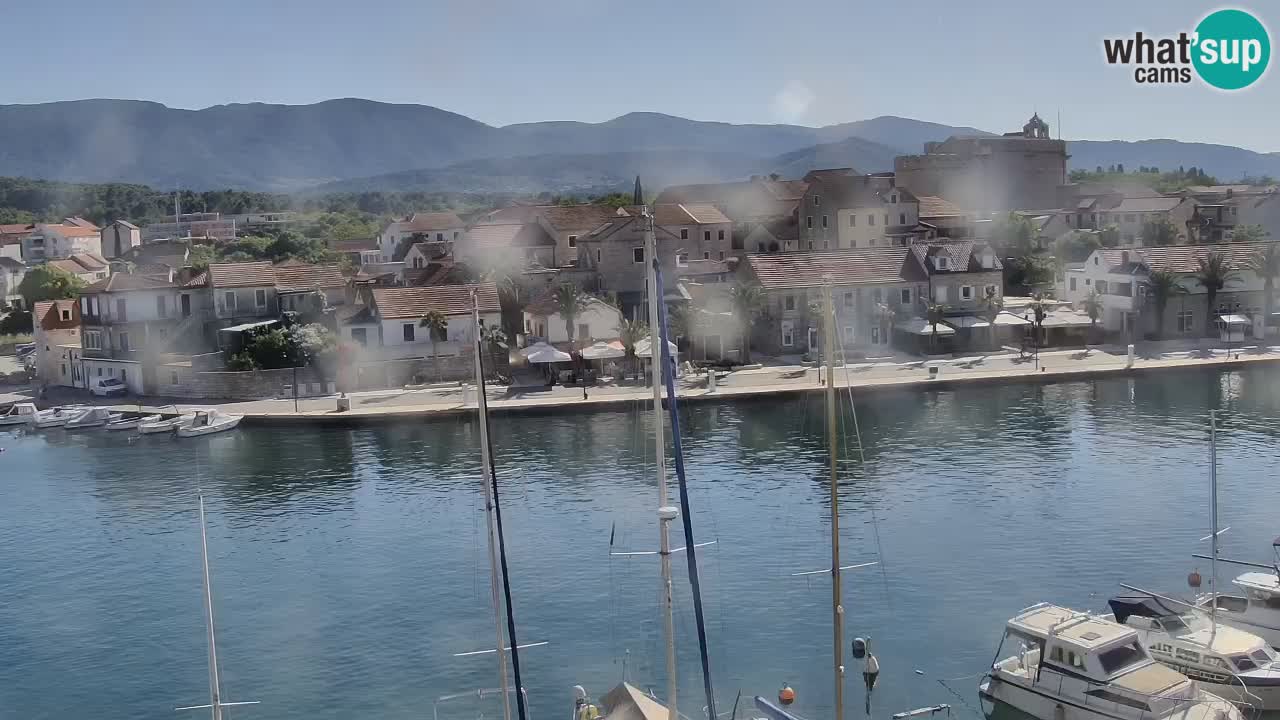 Livecam Vrboska marina | Hvar island | Dalmatia