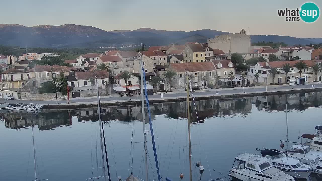 Livecam Vrboska marina | Hvar island | Dalmatia