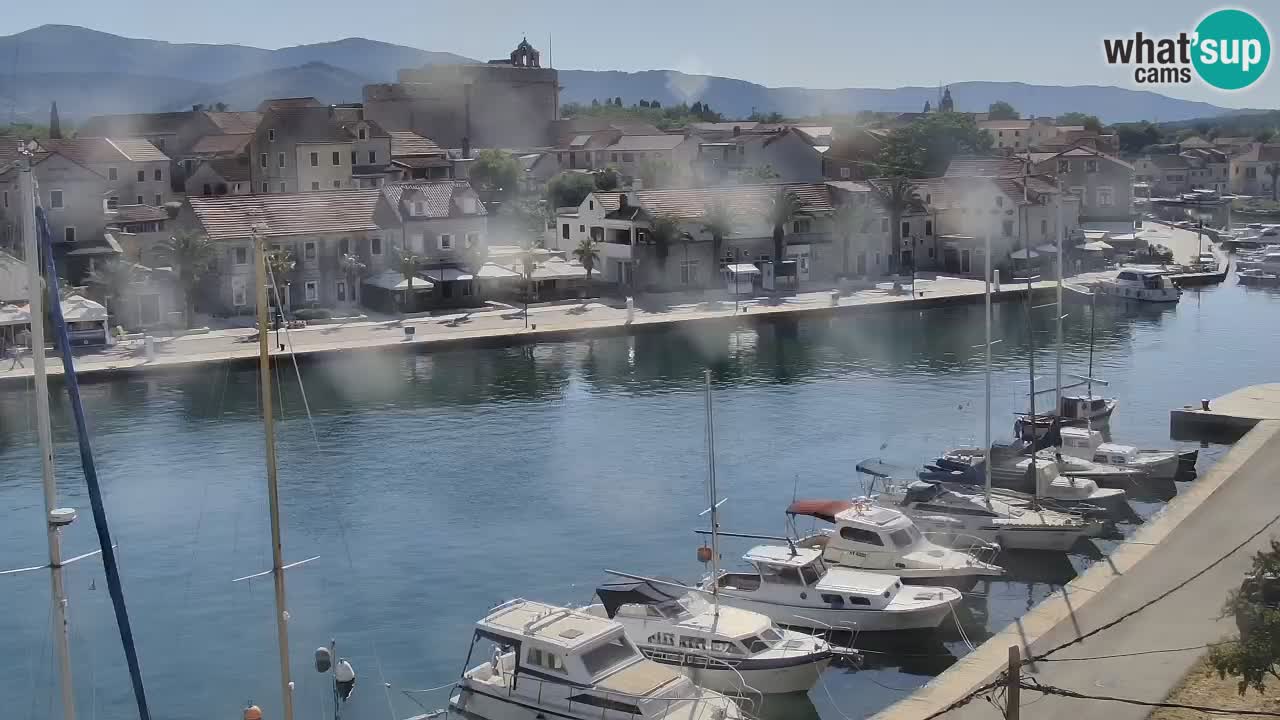 Livecam Vrboska marina | Hvar island | Dalmatia