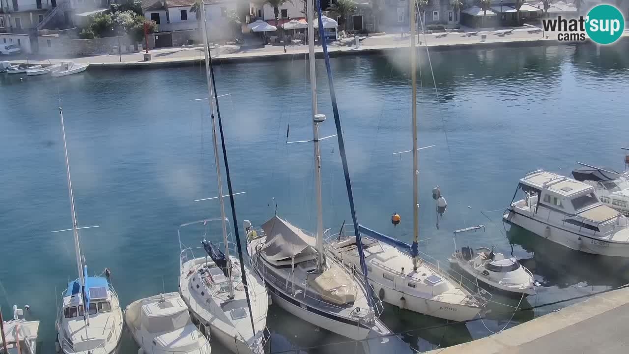 Webcam Vrboska marina | Hvar Insel | Dalmatien