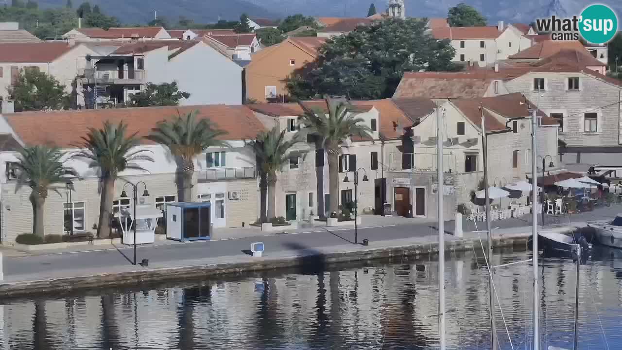 Livecam Vrboska marina | Hvar island | Dalmatia
