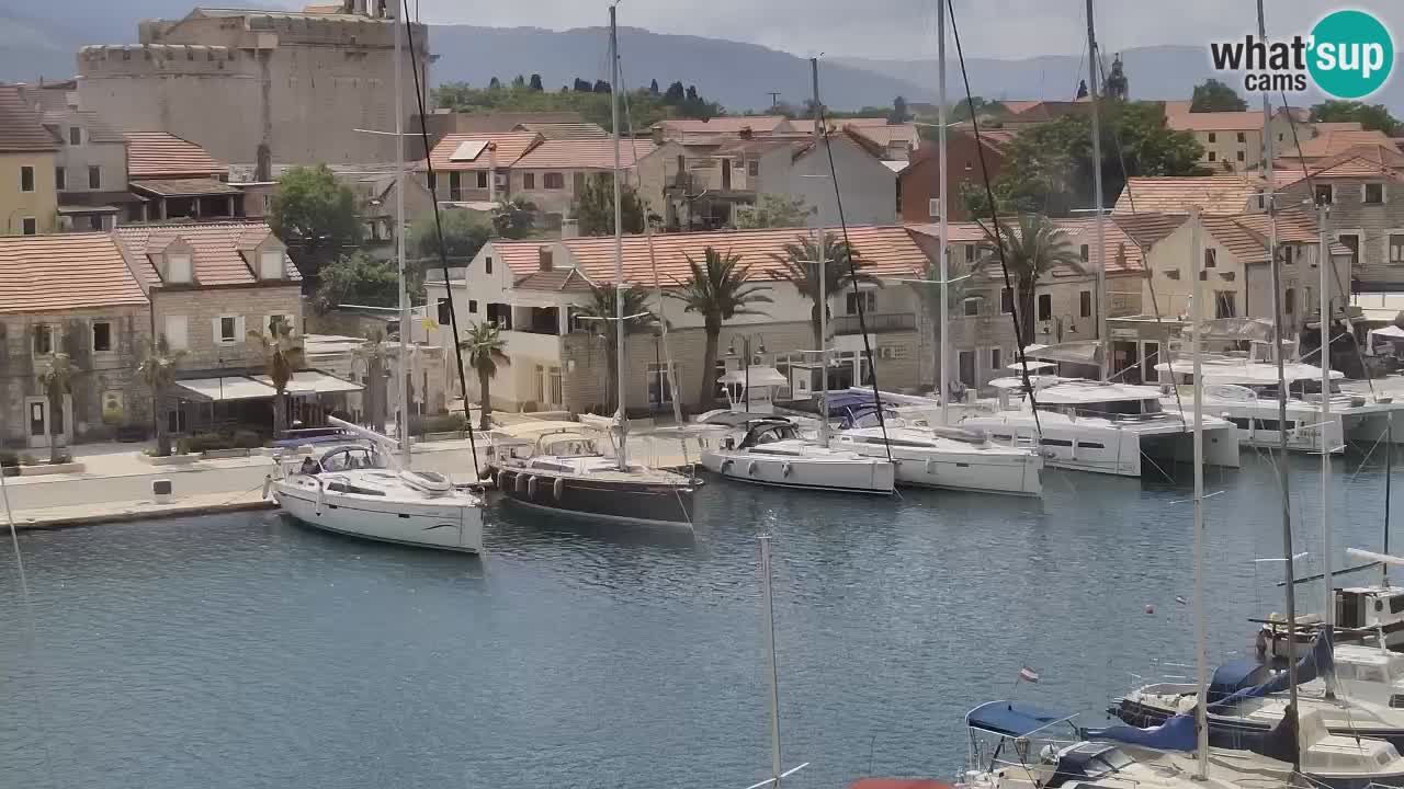 Web kamera Hvar Vrboska marina | otok Hvar | Dalmacija