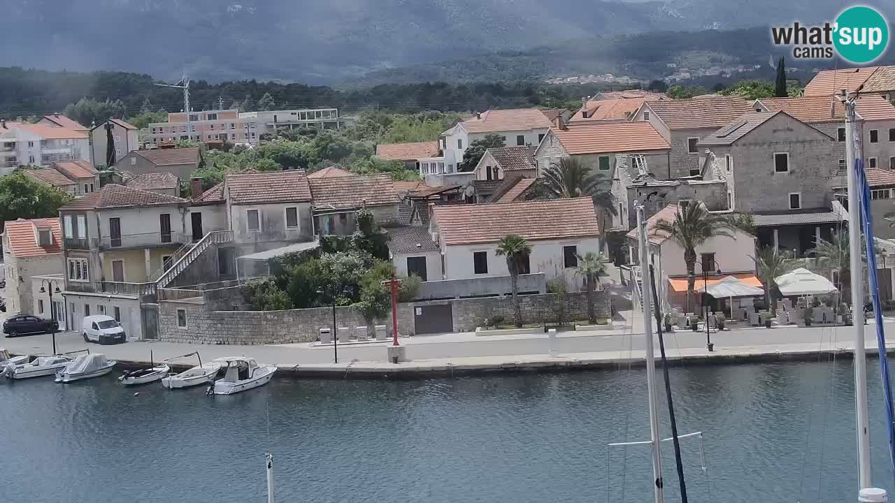 Webcam Hvar Vrboska marina | Dalmazia