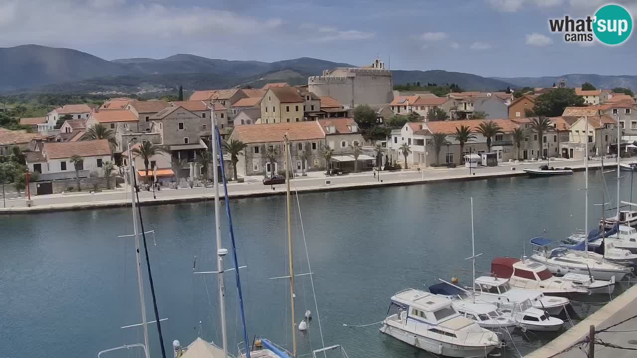 Livecam Vrboska marina | Hvar island | Dalmatia