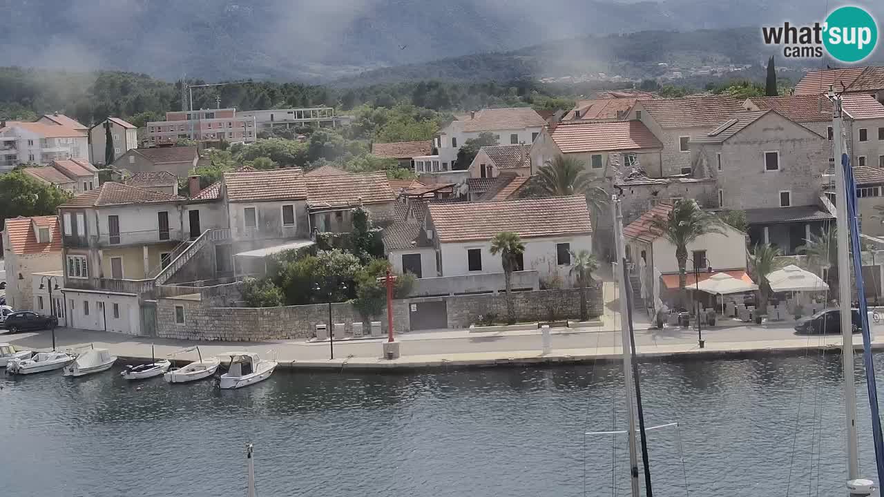 Webcam Vrboska marina | Hvar Insel | Dalmatien