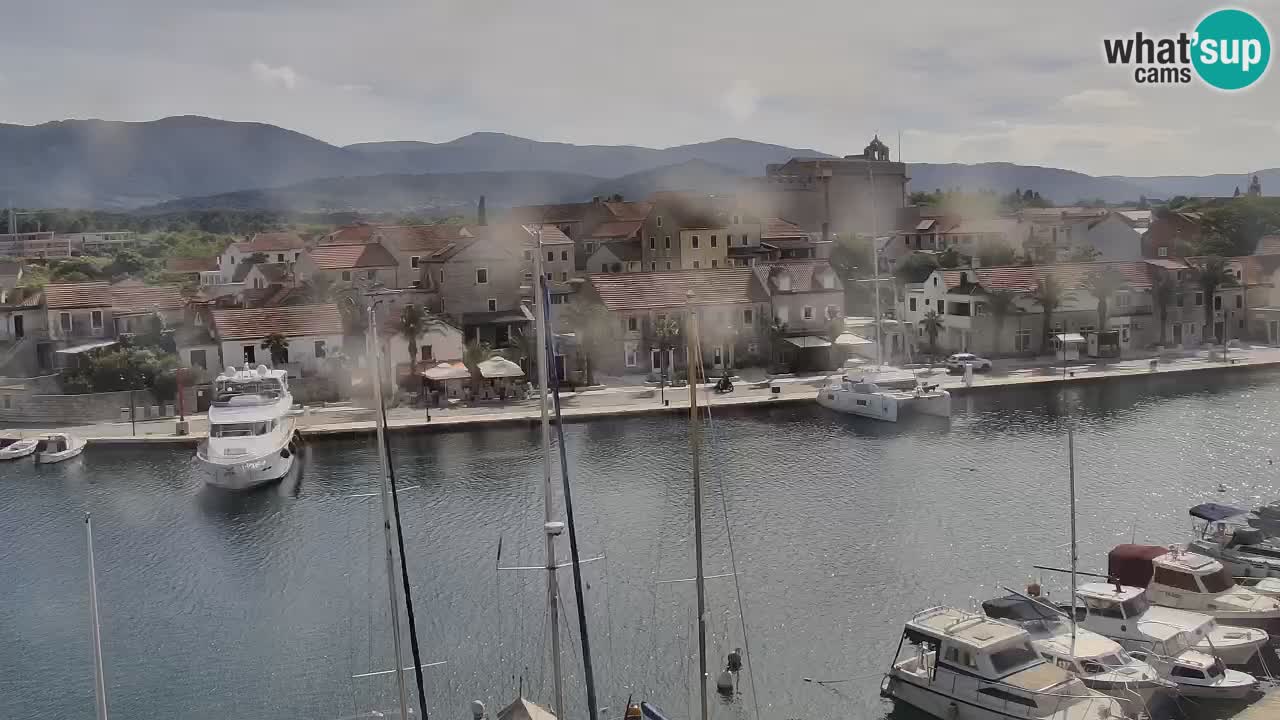 Web kamera Hvar Vrboska marina | otok Hvar | Dalmacija