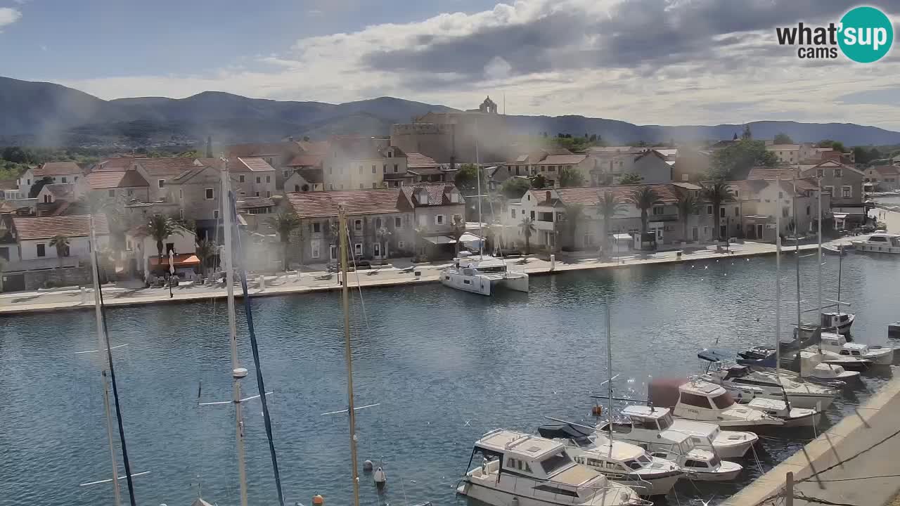 Livecam Vrboska marina | Hvar island | Dalmatia