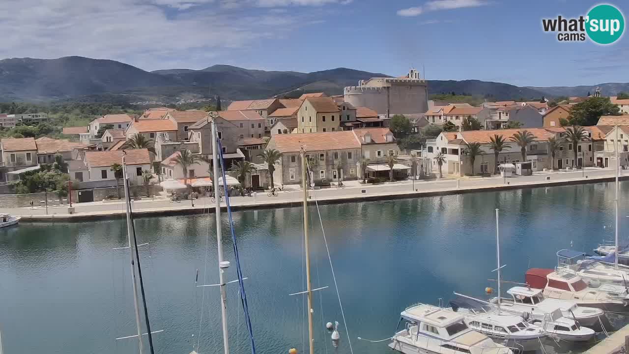 Web kamera Hvar Vrboska marina | otok Hvar | Dalmacija
