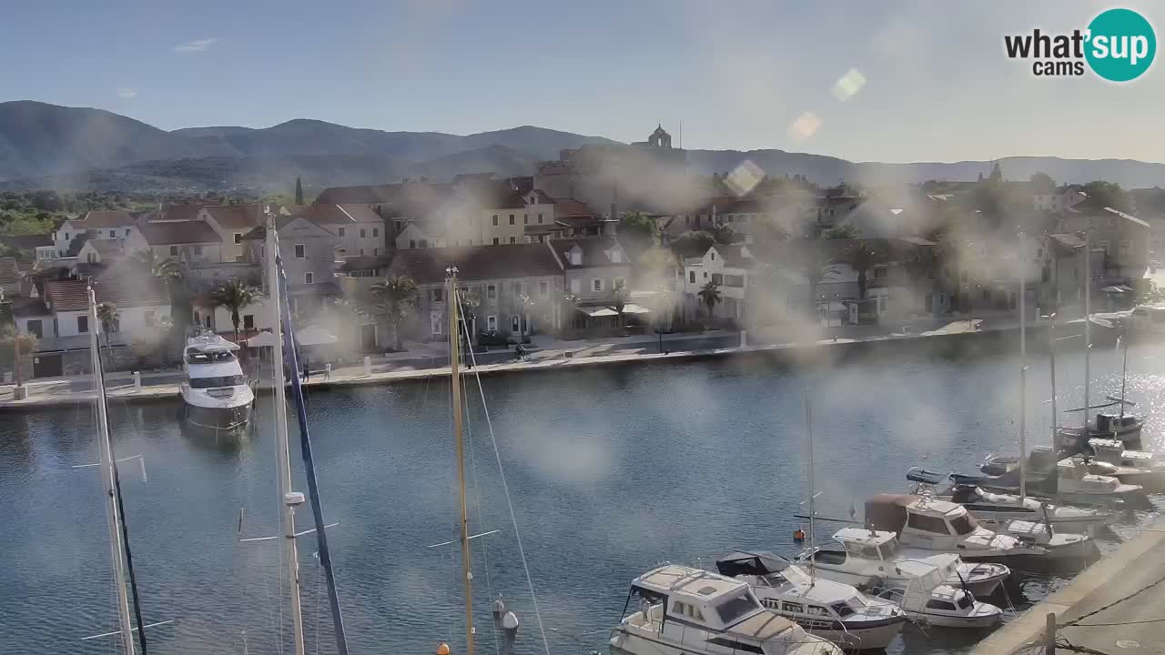 Livecam Vrboska marina | Hvar island | Dalmatia