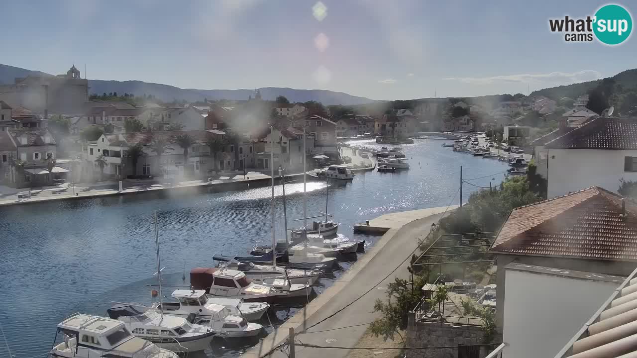 Livecam Hvar Vrboska marina | Île de Hvar | Dalmatia