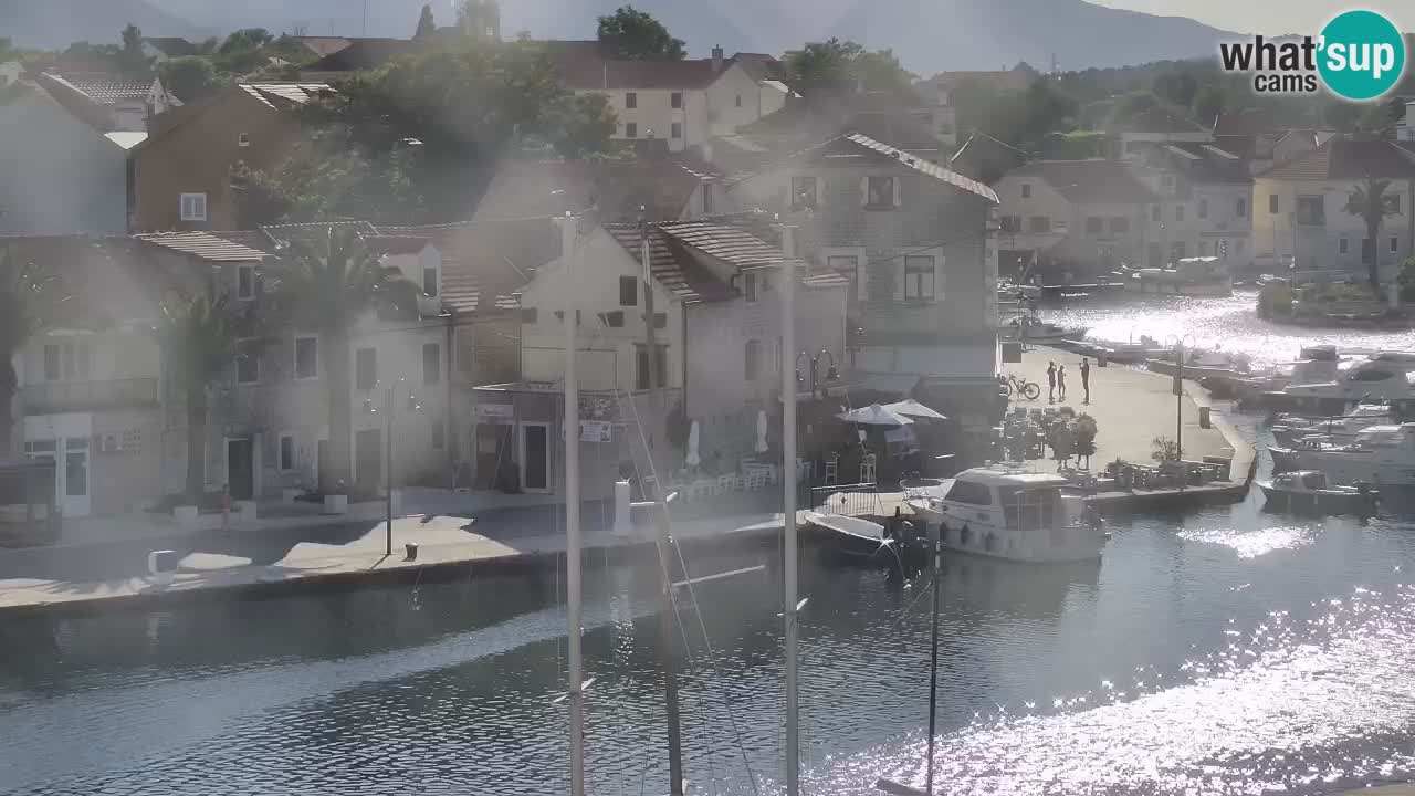 Webcam Hvar Vrboska marina | Dalmazia