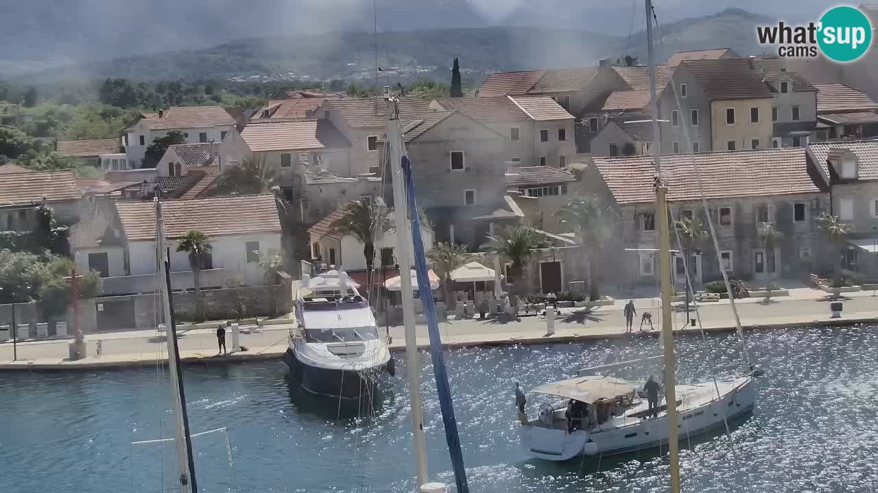 Livecam Hvar Vrboska marina | Île de Hvar | Dalmatia