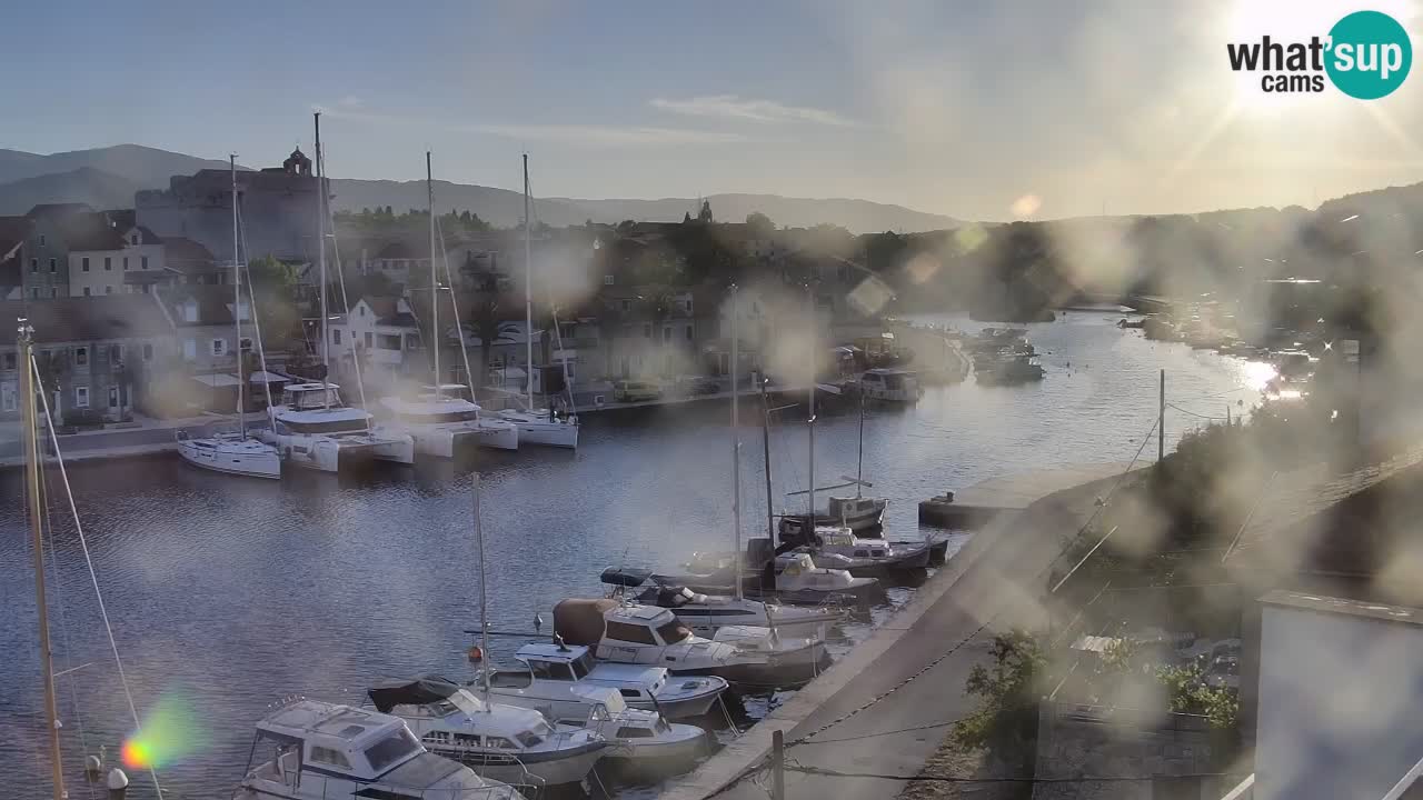 Webcam Vrboska marina | Hvar Insel | Dalmatien