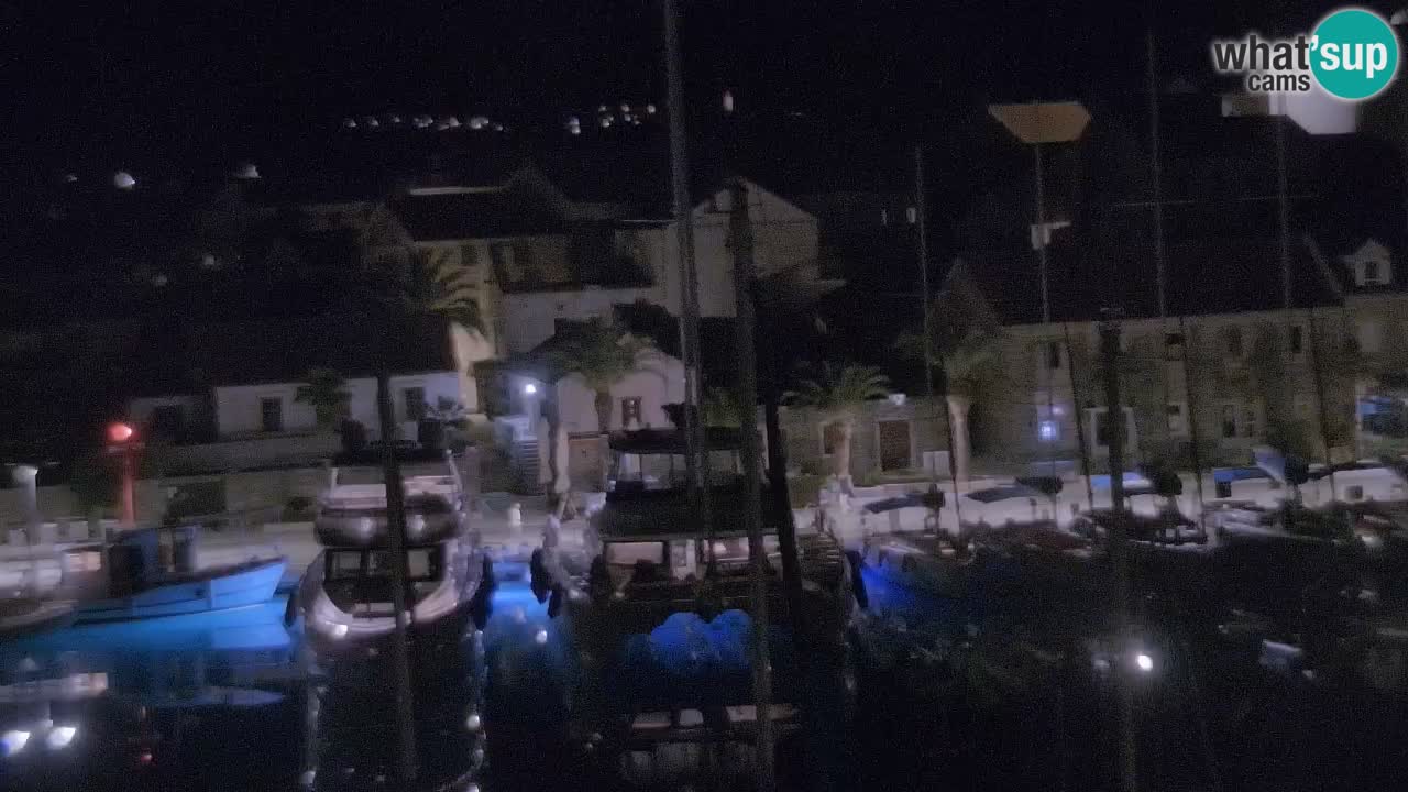Webcam Vrboska marina | Hvar Insel | Dalmatien