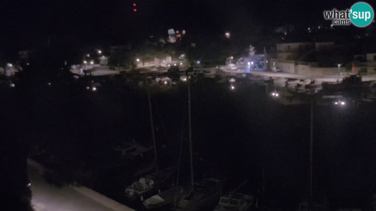 Livecam Hvar Vrboska marina | Île de Hvar | Dalmatia