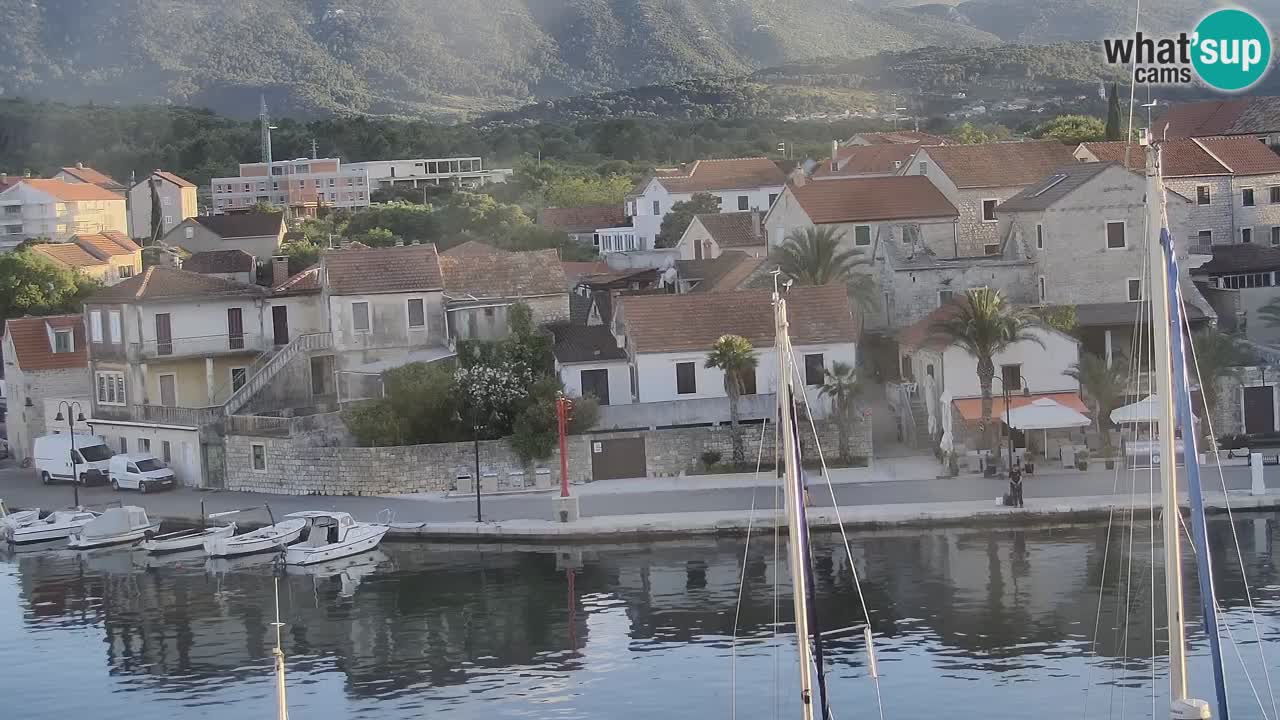 Webcam Vrboska marina | Hvar Insel | Dalmatien