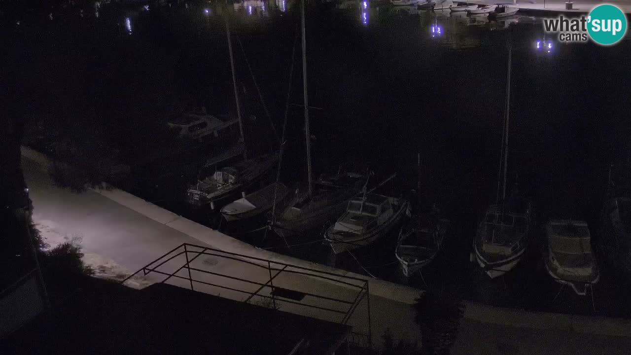 Livecam Hvar Vrboska marina | Île de Hvar | Dalmatia