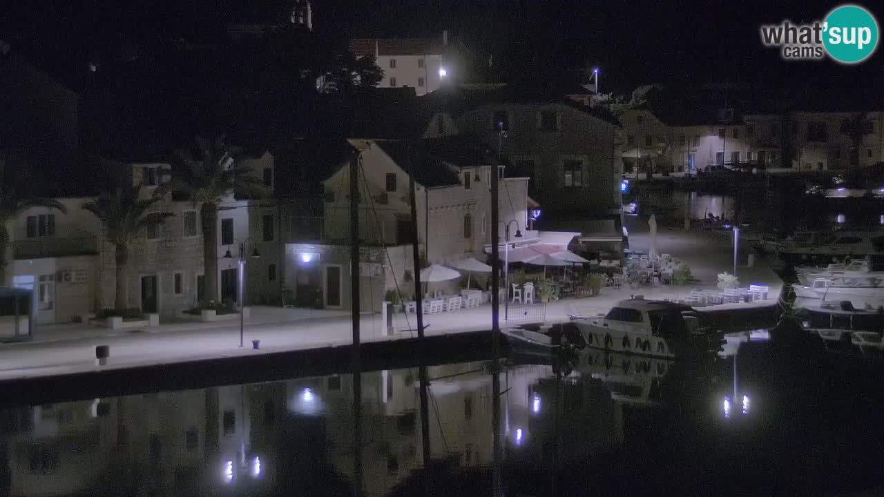 Livecam Hvar Vrboska marina | Île de Hvar | Dalmatia