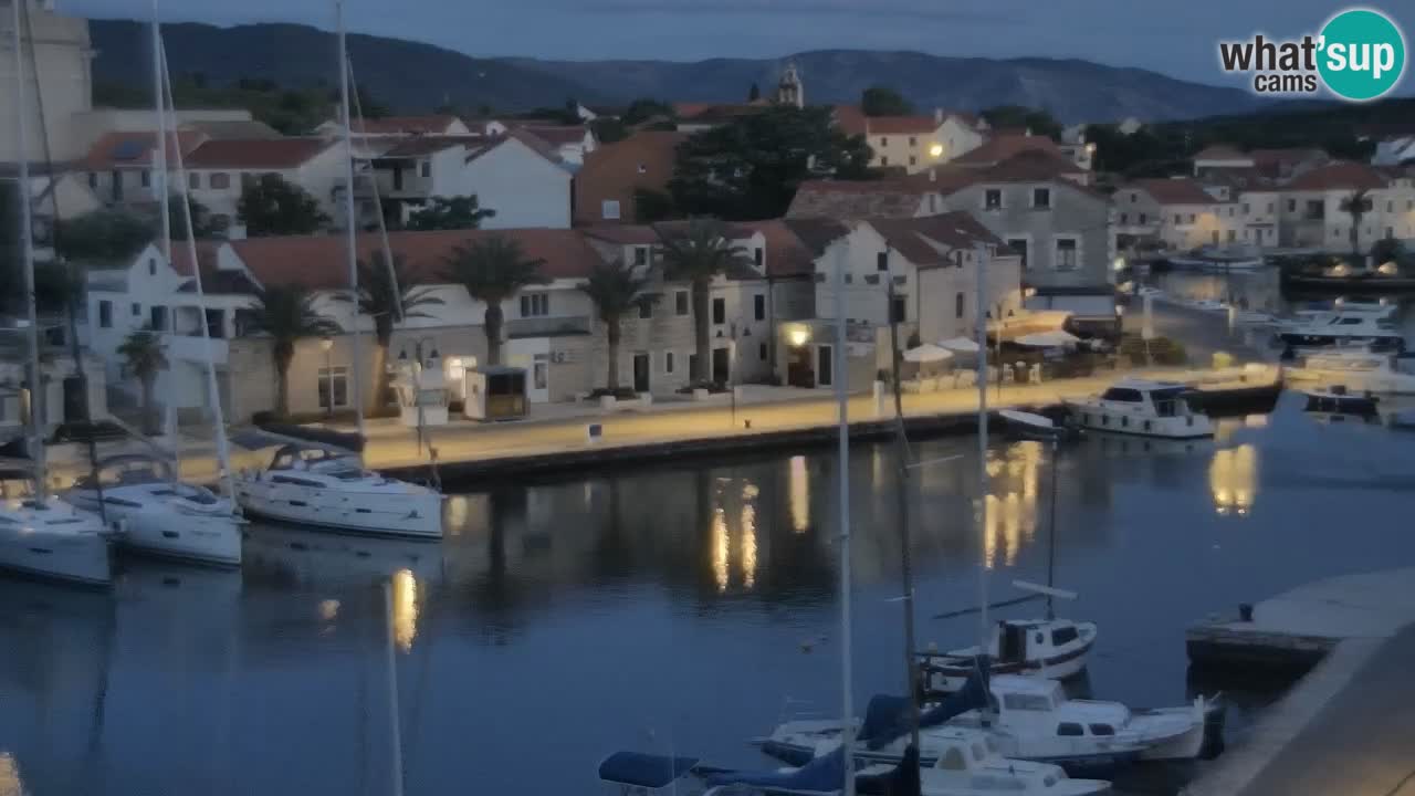 Webcam Vrboska marina | Hvar Insel | Dalmatien