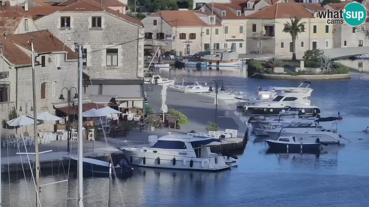 Webcam Hvar Vrboska marina | Dalmazia
