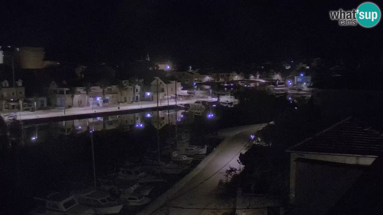 Webcam Vrboska marina | Hvar Insel | Dalmatien