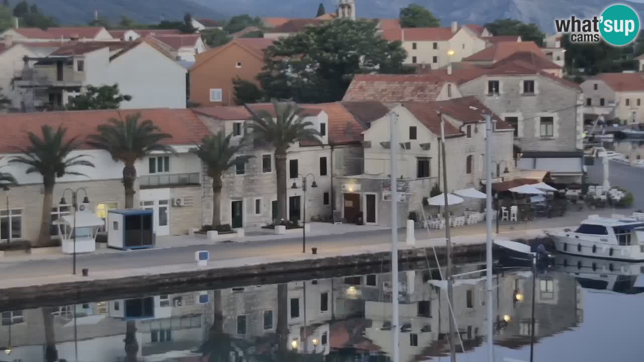 Livecam Hvar Vrboska marina | Île de Hvar | Dalmatia