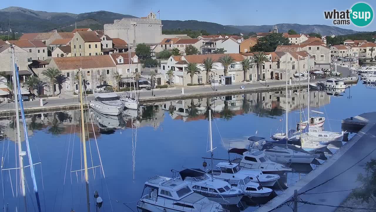 Livecam Vrboska marina | Hvar island | Dalmatia