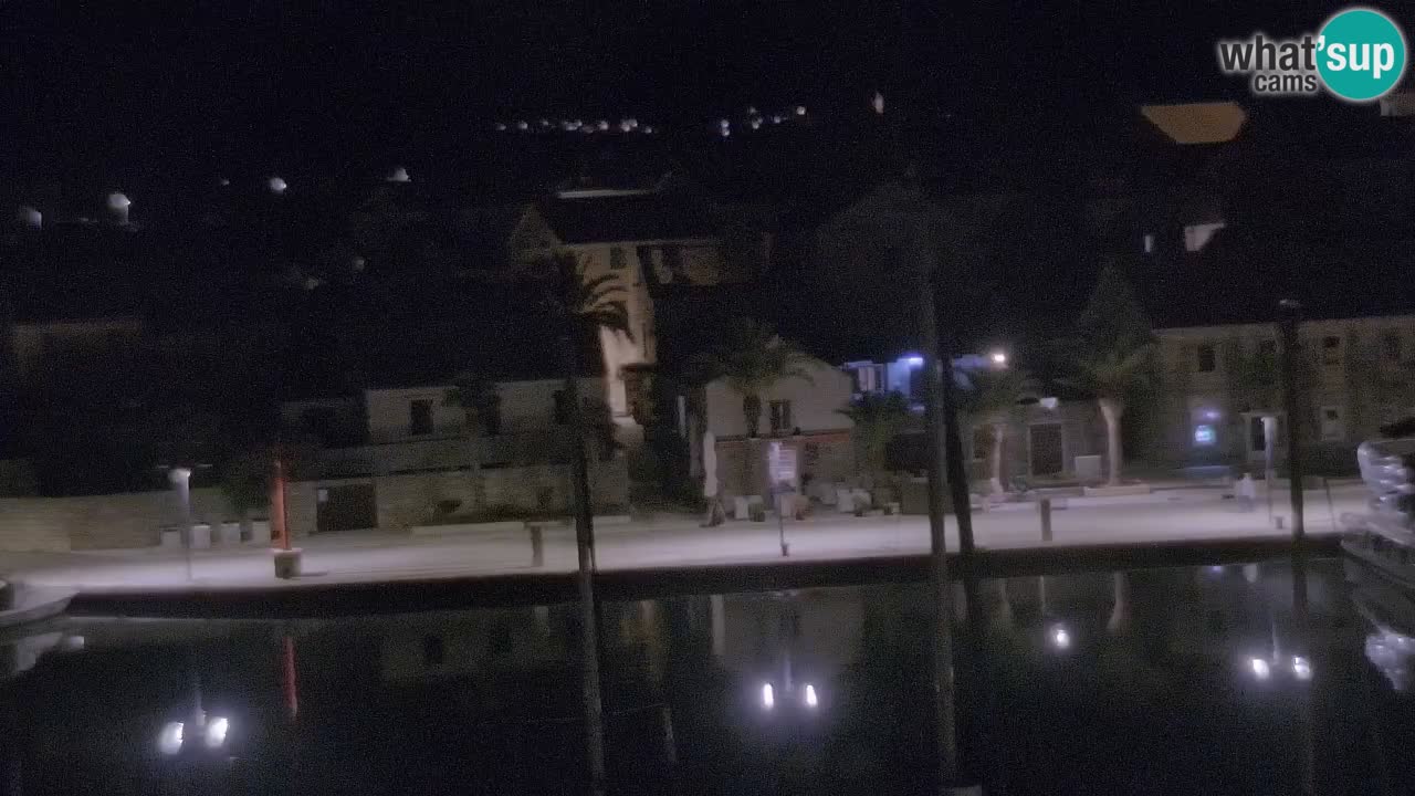 Livecam Hvar Vrboska marina | Île de Hvar | Dalmatia