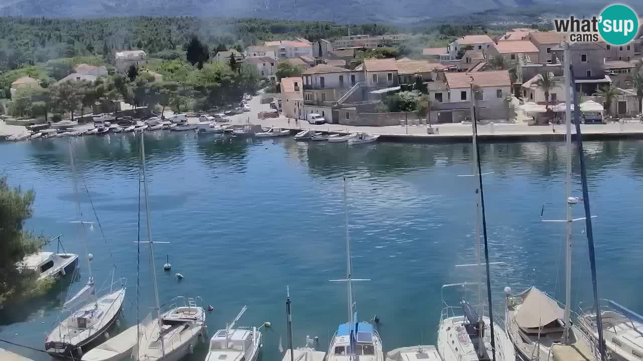 Webcam Vrboska marina | Hvar Insel | Dalmatien