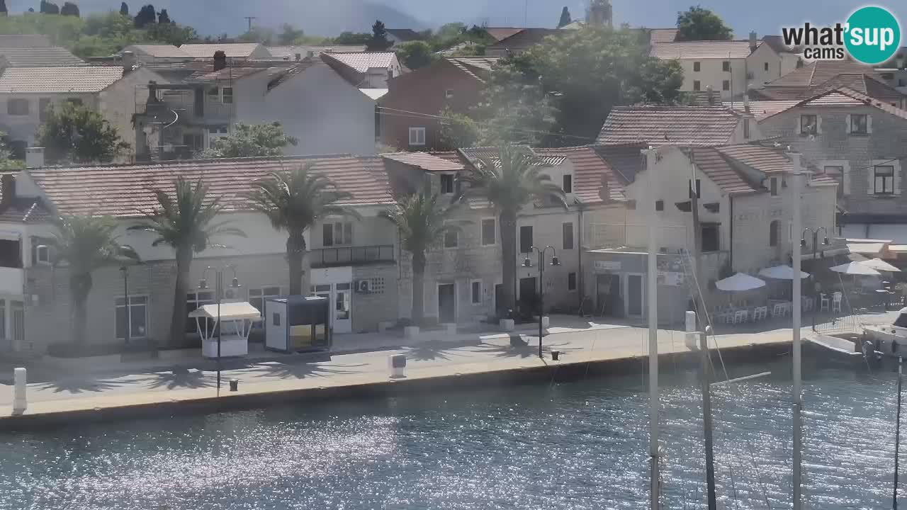 Livecam Hvar Vrboska marina | Île de Hvar | Dalmatia