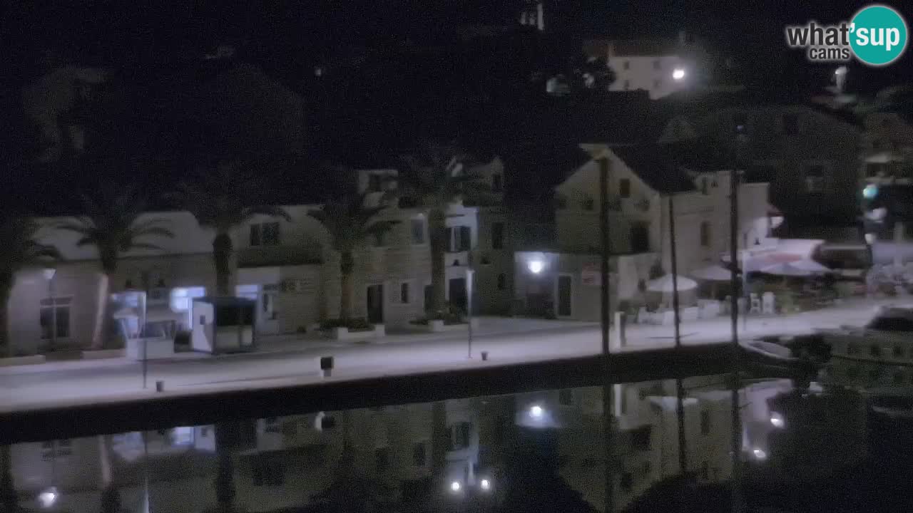 Livecam Hvar Vrboska marina | Île de Hvar | Dalmatia