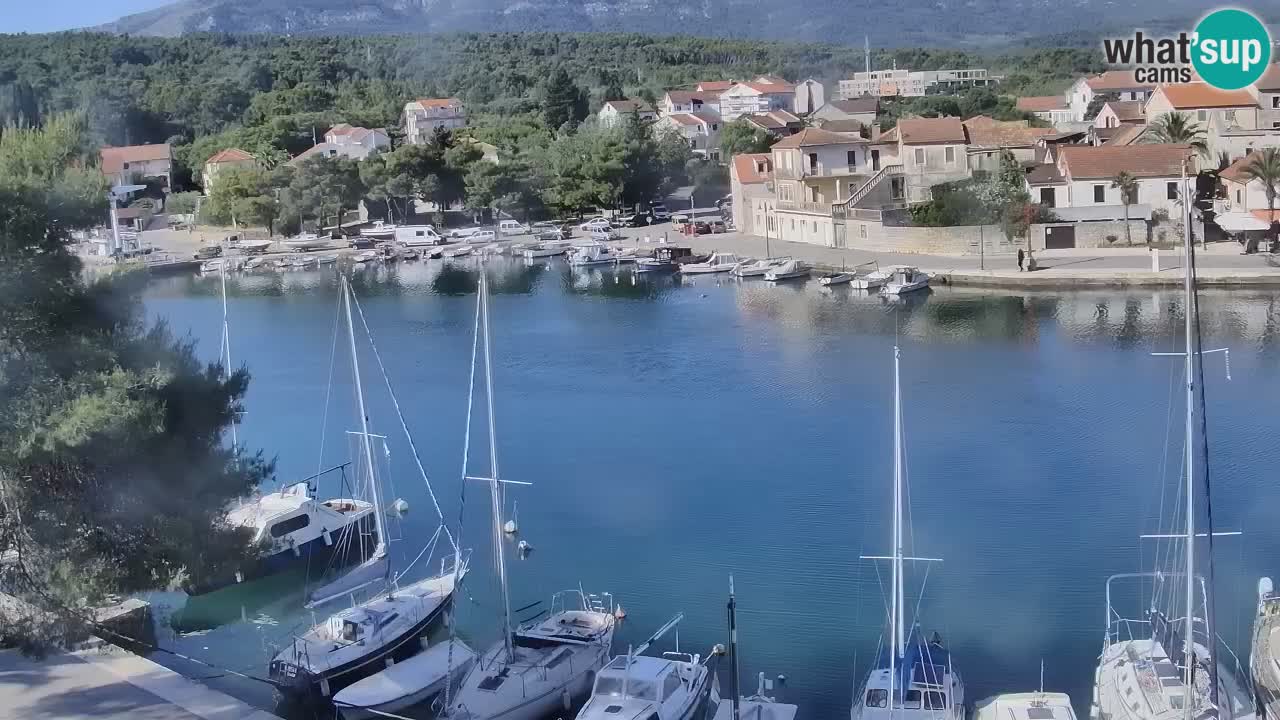 Webcam Vrboska marina | Hvar Insel | Dalmatien