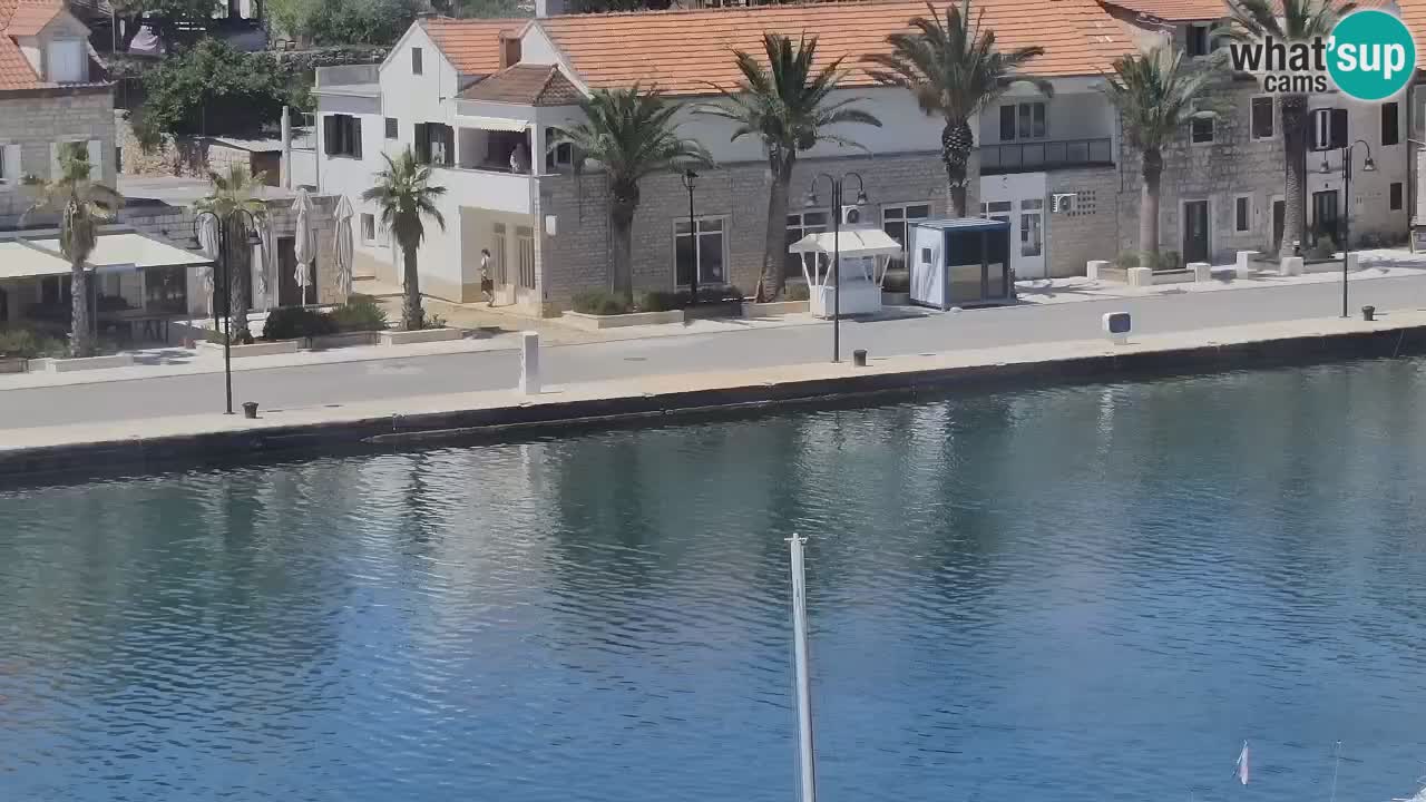 Livecam Hvar Vrboska marina | Île de Hvar | Dalmatia