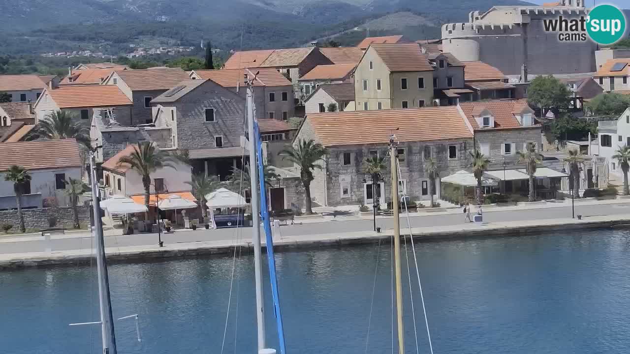 Livecam Vrboska marina | Hvar island | Dalmatia