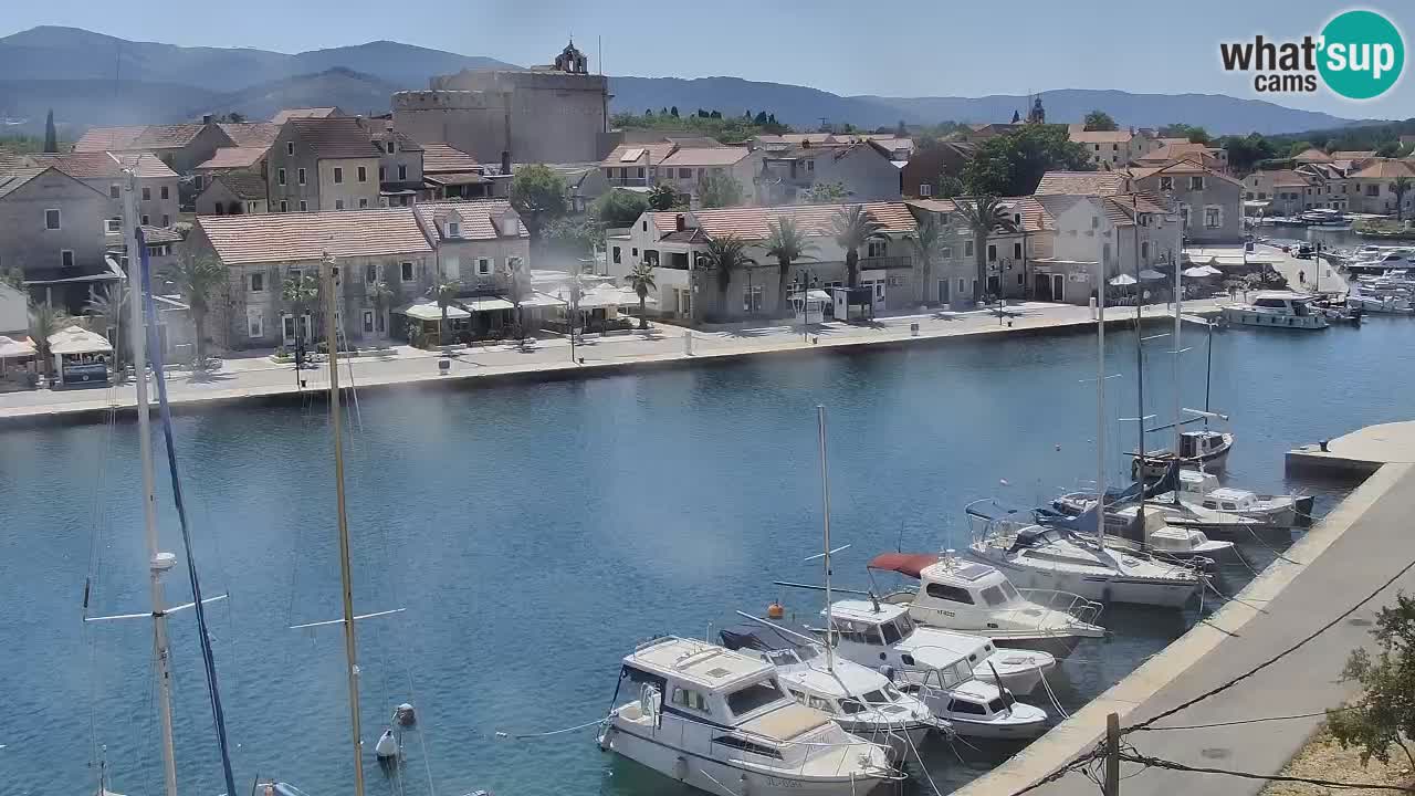 Webcam Vrboska marina | Hvar Insel | Dalmatien