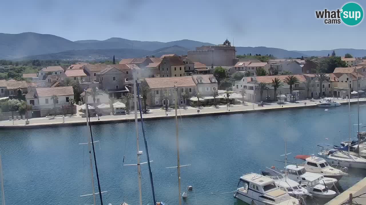 Webcam Vrboska marina | Hvar Insel | Dalmatien