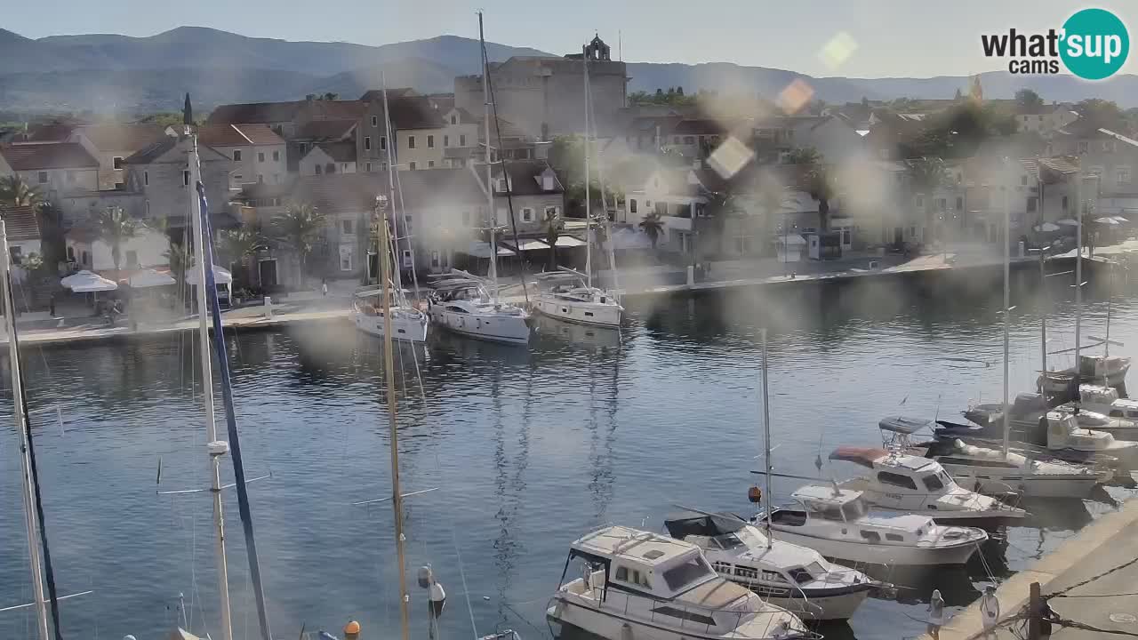 Livecam Hvar Vrboska marina | Île de Hvar | Dalmatia