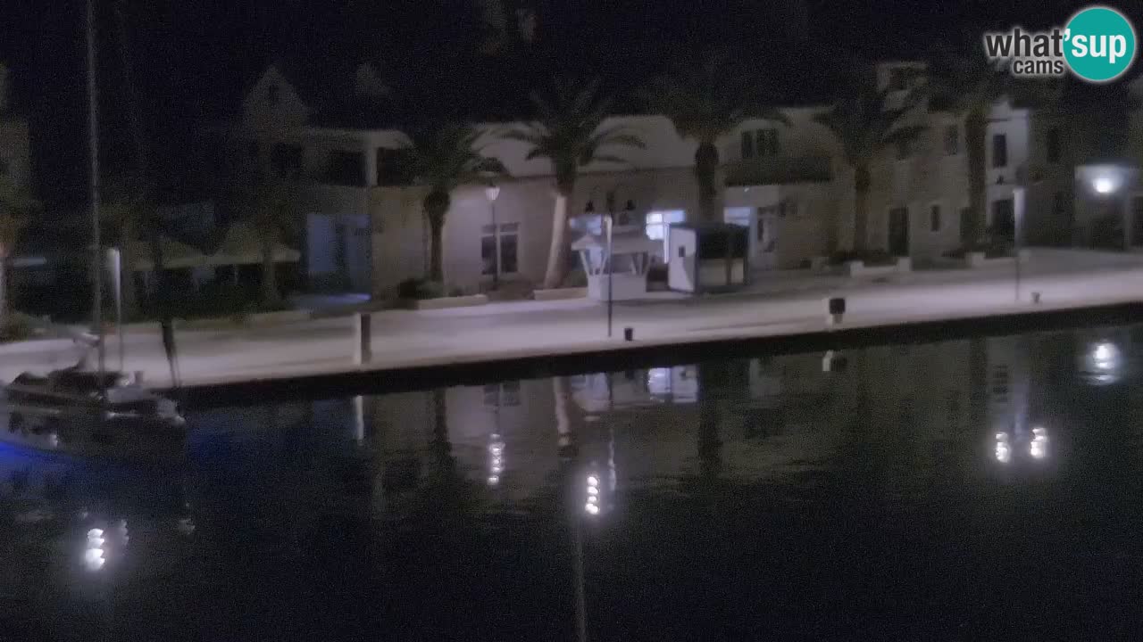Webcam Vrboska marina | Hvar Insel | Dalmatien