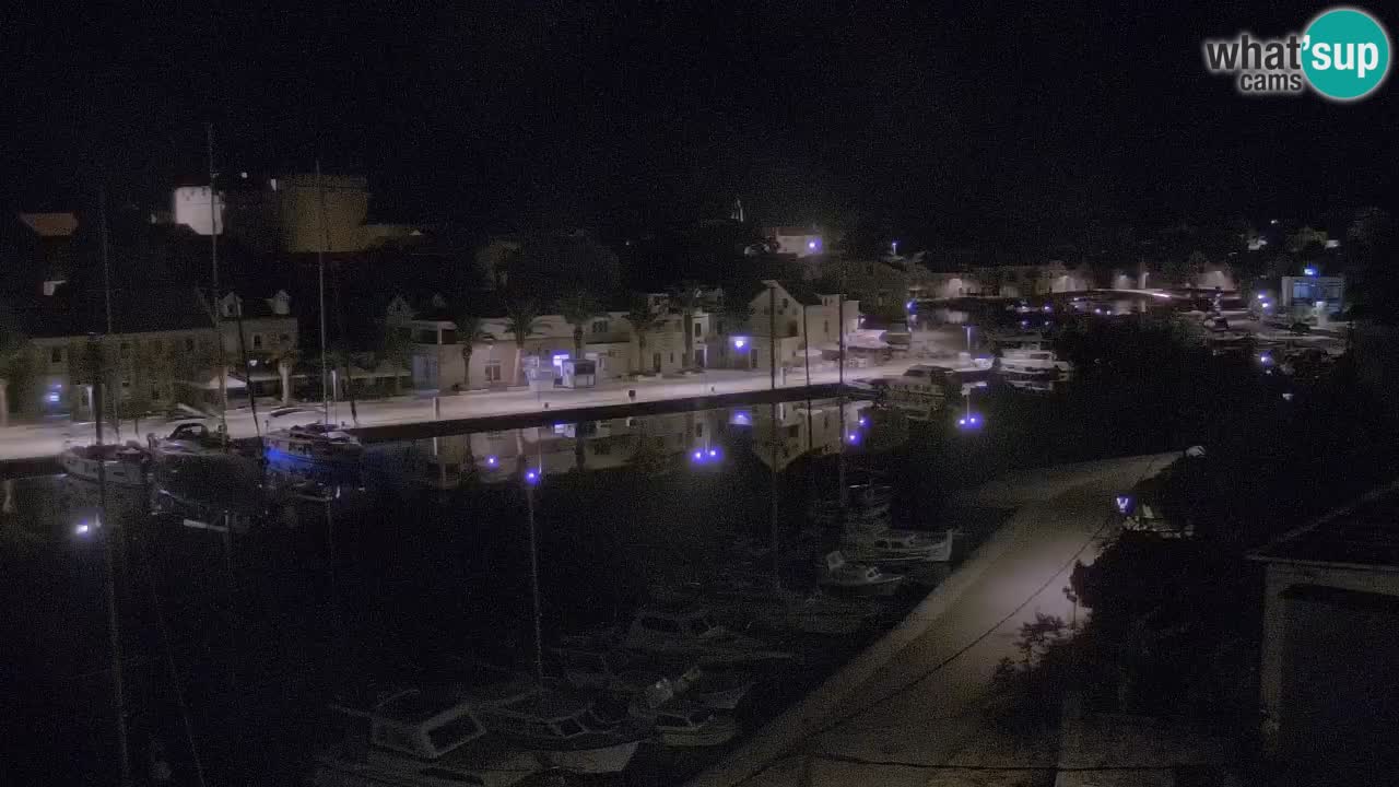 Webcam Vrboska marina | Hvar Insel | Dalmatien