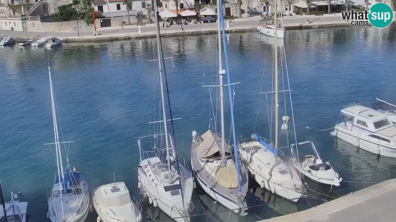 Livecam Hvar Vrboska marina | Île de Hvar | Dalmatia