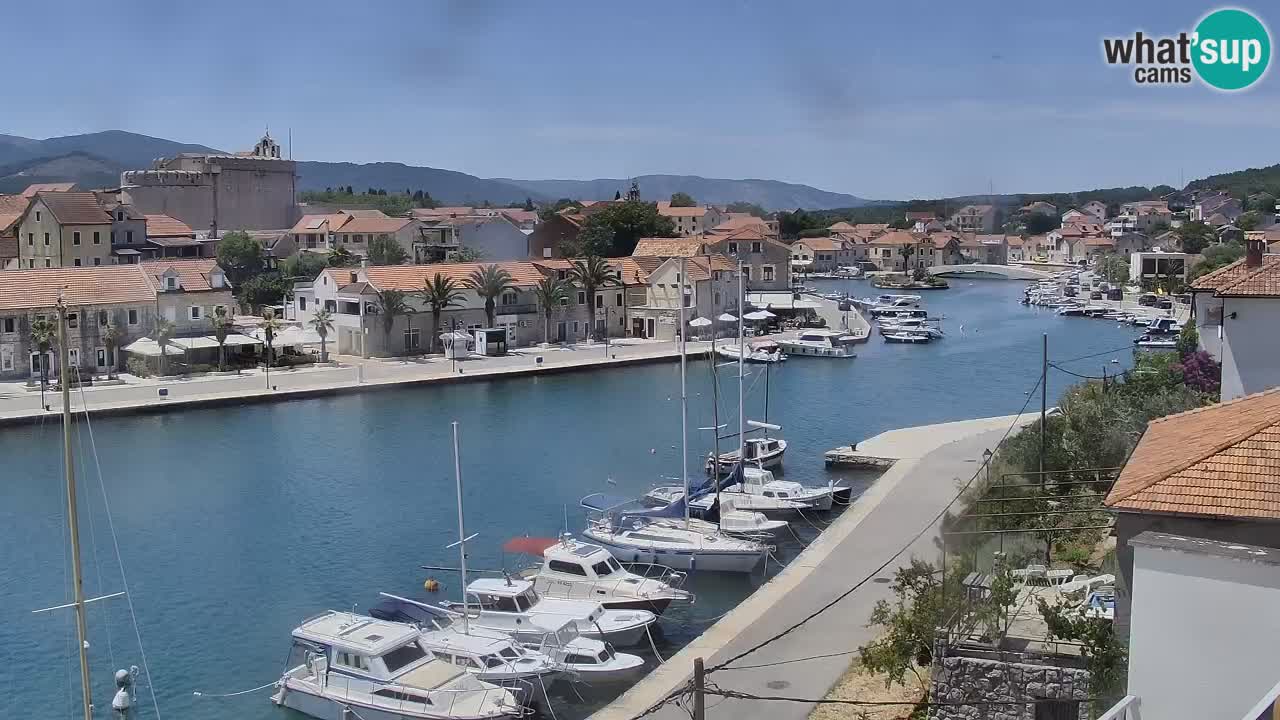 Webcam Vrboska marina | Hvar Insel | Dalmatien